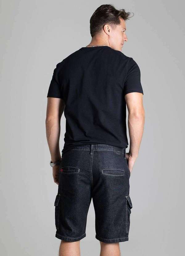 Sawary - Bermuda Jeans Sawary - 278675 Preto 4