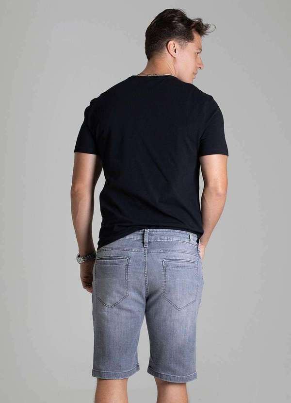 Sawary - Bermuda Jeans Sawary - 278874 Cinza 4