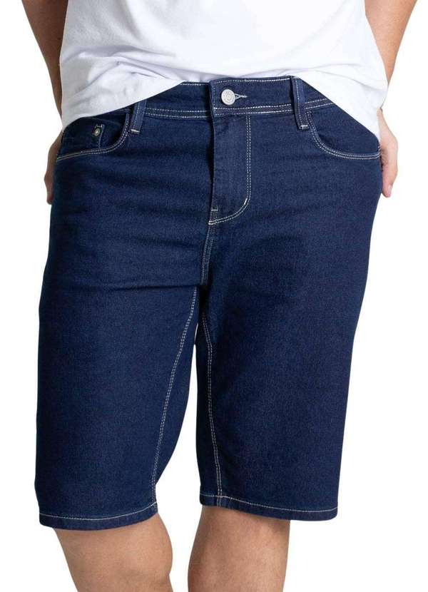 Sawary - Bermuda Jeans Sawary - 278895 Azul