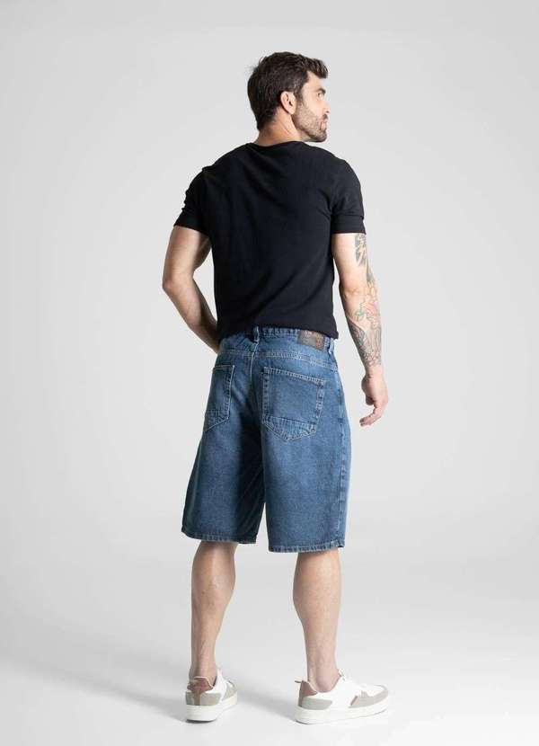 Sawary - Bermuda Jeans Sawary - 281097 Azul 4