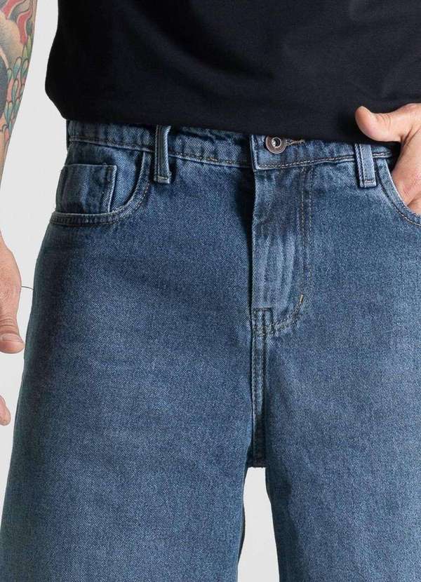 Sawary - Bermuda Jeans Sawary - 281097 Azul 5