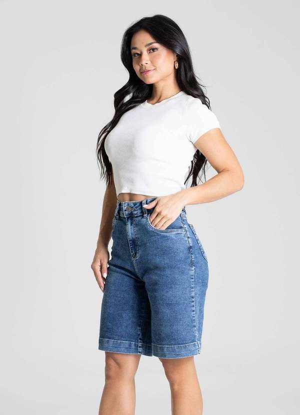 Sawary - Bermuda Jeans Sawary - 281345 Azul 3