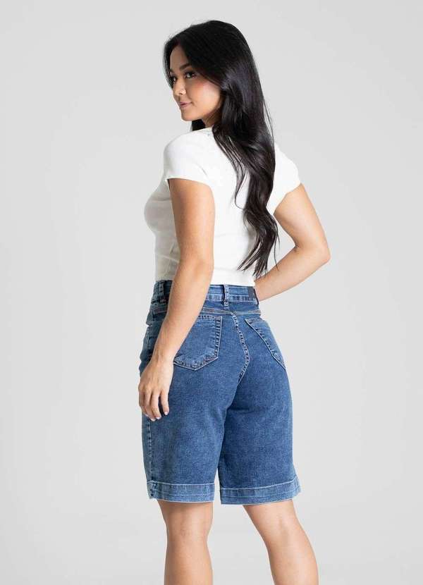 Sawary - Bermuda Jeans Sawary - 281345 Azul 4