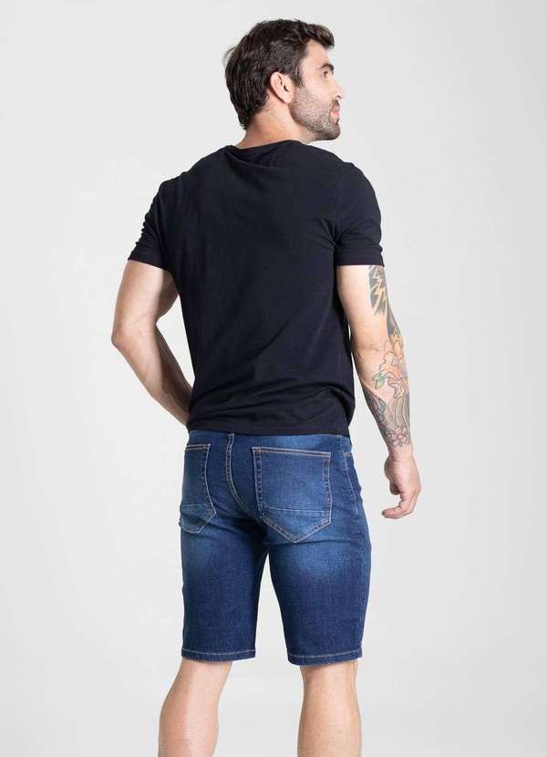Sawary - Bermuda Jeans Sawary - 282136 Azul 4