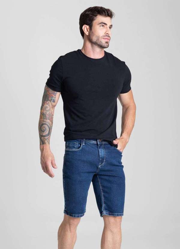 Sawary - Bermuda Jeans Sawary - 282139 Azul 3
