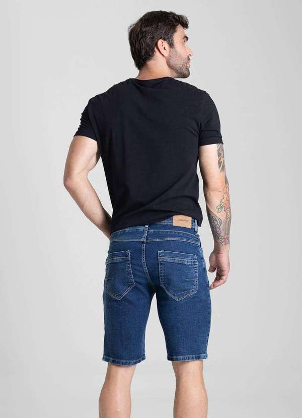Sawary - Bermuda Jeans Sawary - 282139 Azul 4