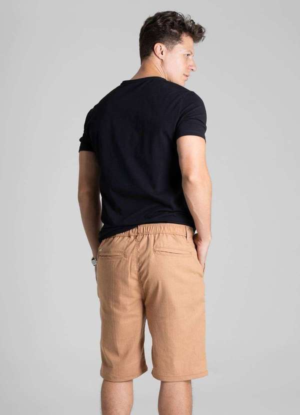 Sawary - Bermuda Linho Sawary - 280477 Marrom 4