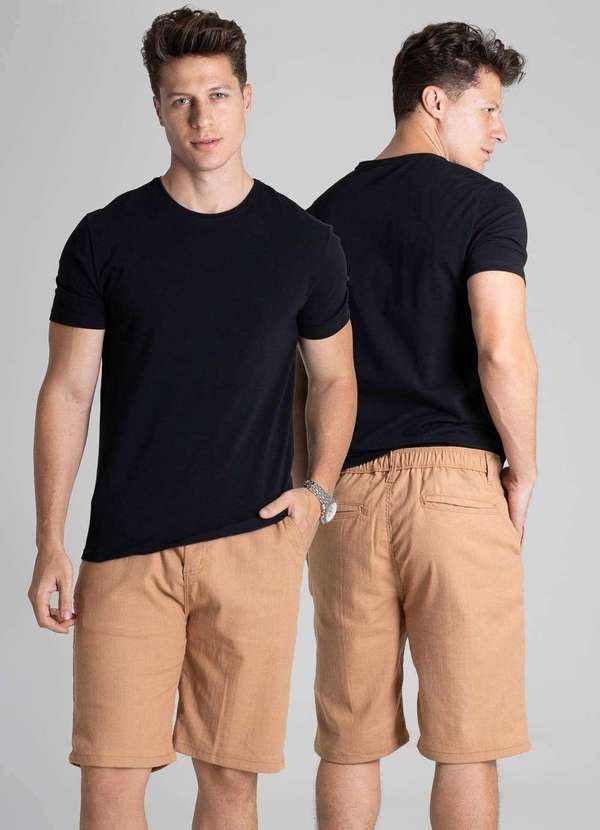 Sawary - Bermuda Linho Sawary - 280477 Marrom 6