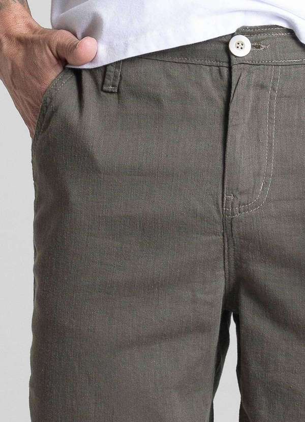 Sawary - Bermuda Linho Sawary - 281159 Verde 5