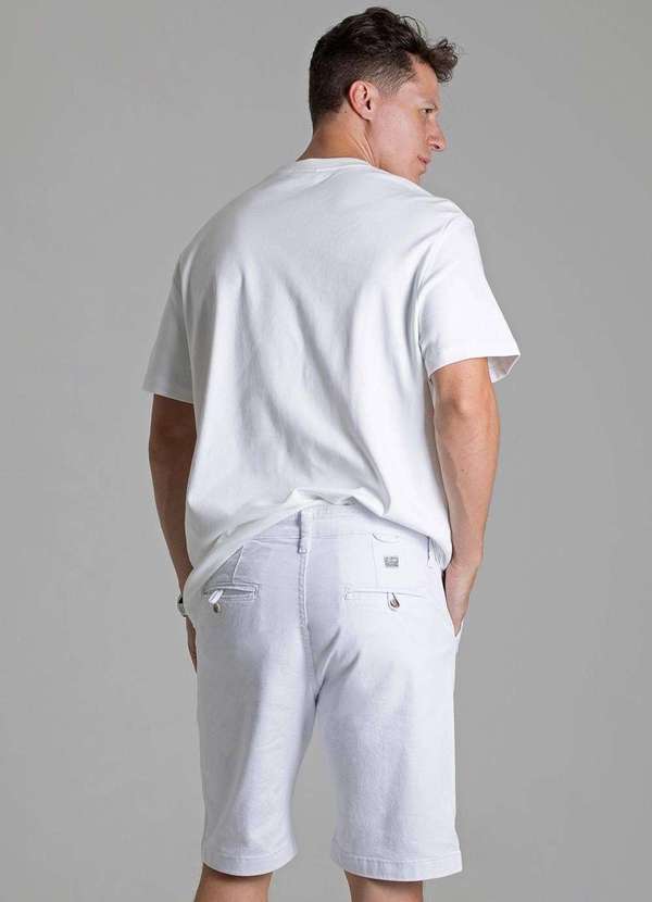 Sawary - Bermuda Sarja Sawary - 278786 Branco 4