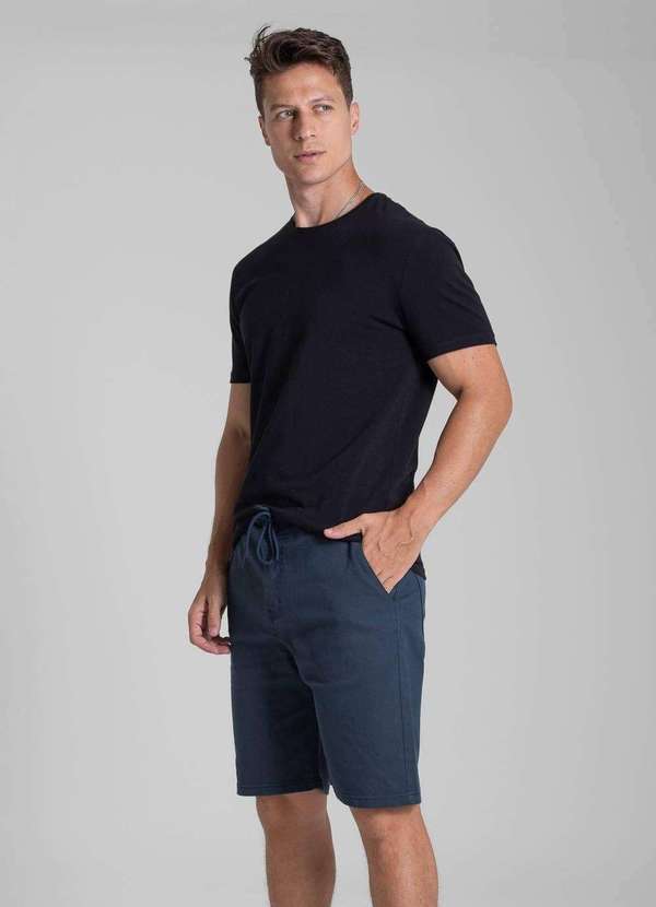 Sawary - Bermuda Sarja Sawary - 282134 Azul 3