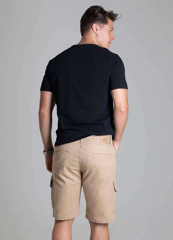 Sawary - Bermuda Sarja Sawary Cargo - 278571 Bege 4