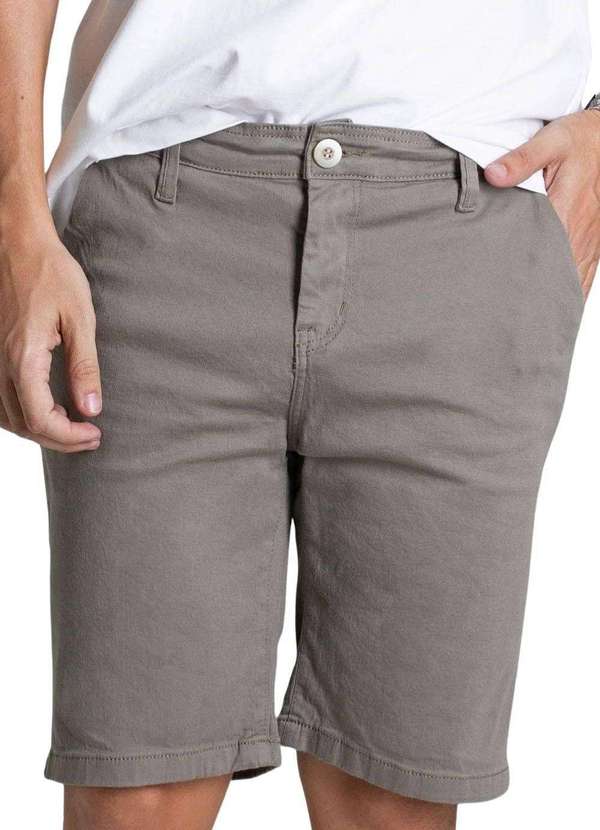 Sawary - Bermuda Sarja Sawary Cargo - 278589 Bege