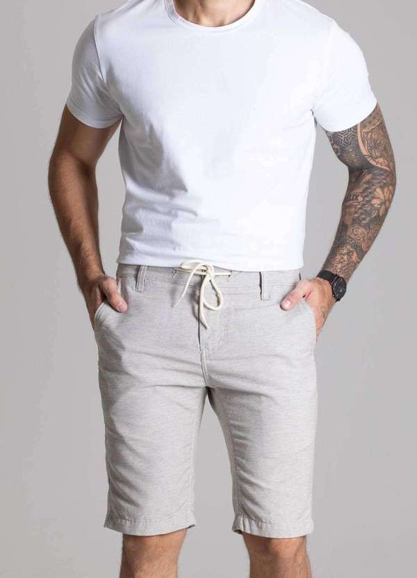 Sawary - Bermuda Linho Sawary - 275700 Bege 5