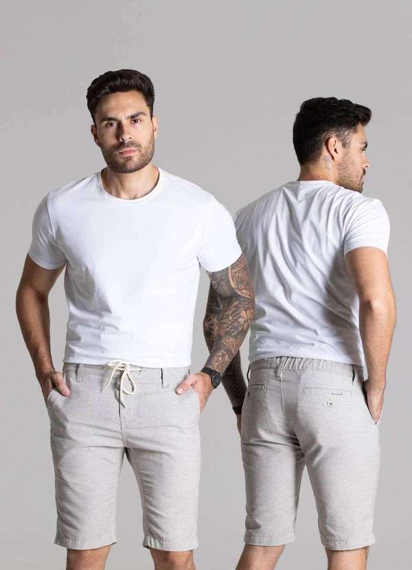 Sawary - Bermuda Linho Sawary - 275700 Bege 6