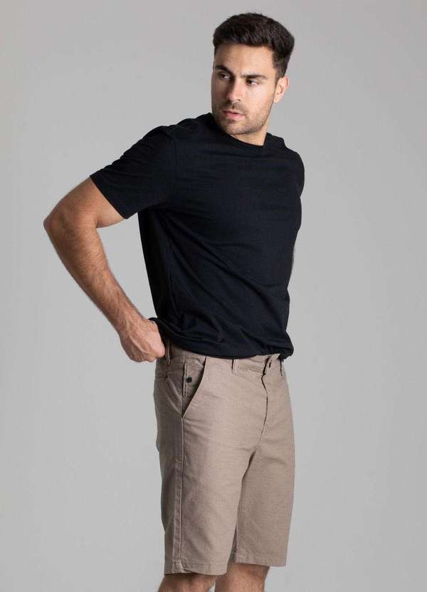 Sawary - Bermuda Sarja Sawary - 275973 Marrom 2