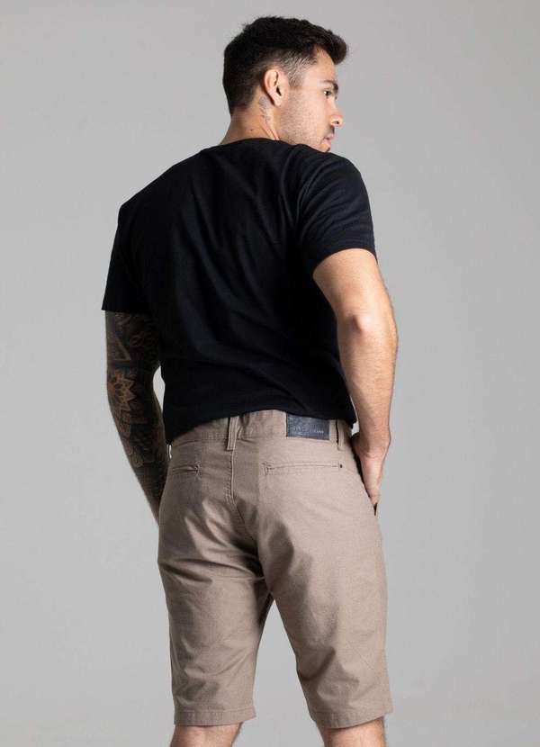 Sawary - Bermuda Sarja Sawary - 275973 Marrom 3