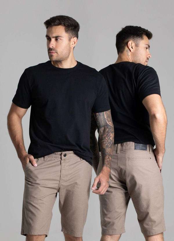 Sawary - Bermuda Sarja Sawary - 275973 Marrom 5