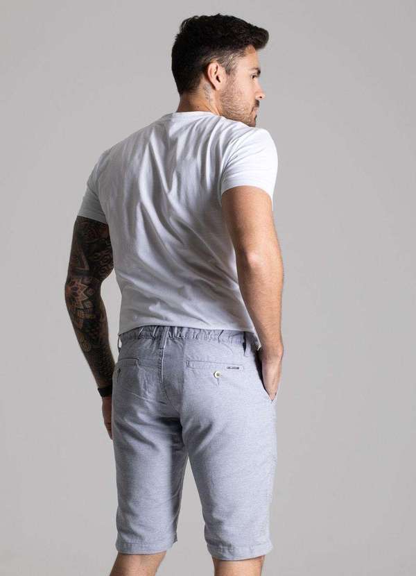 Sawary - Bermuda Sarja Sawary Cinza 3