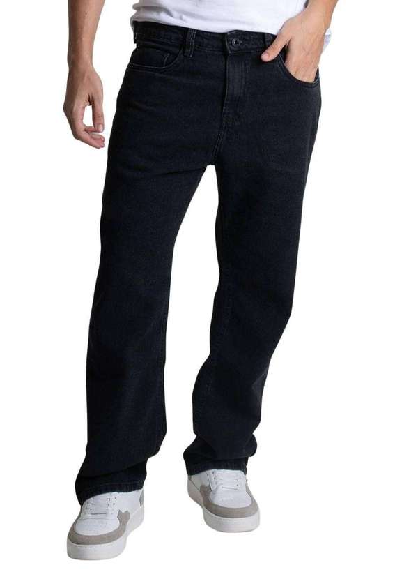 Sawary - Calça Jeans Sawary Baggy - 278992 Preto