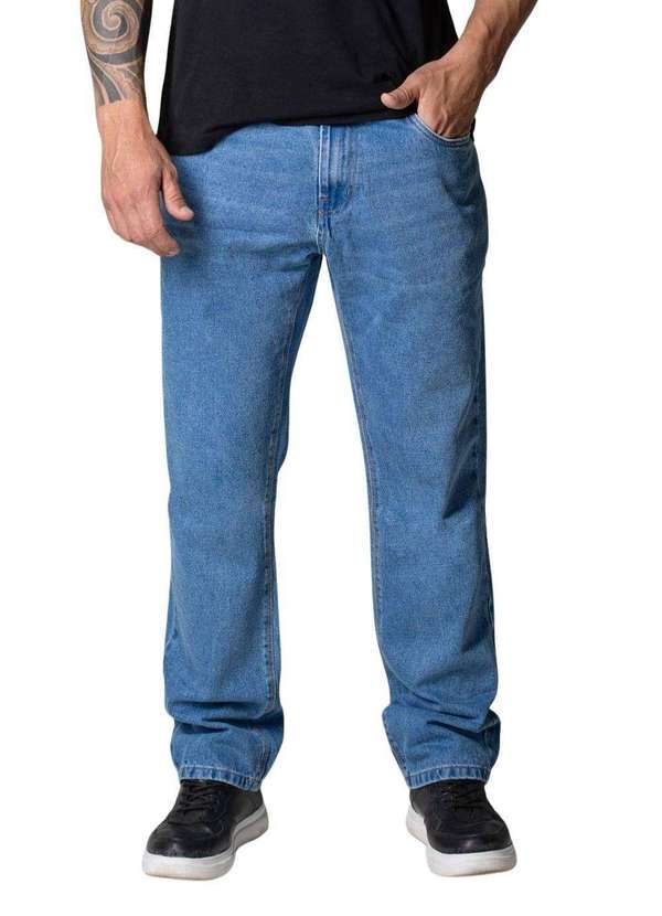 Sawary - Calça Jeans Sawary Baggy - 279425 Azul