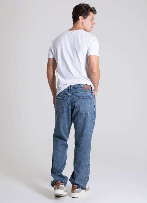 Sawary - Calça Jeans Sawary Baggy - 279769 Azul 4