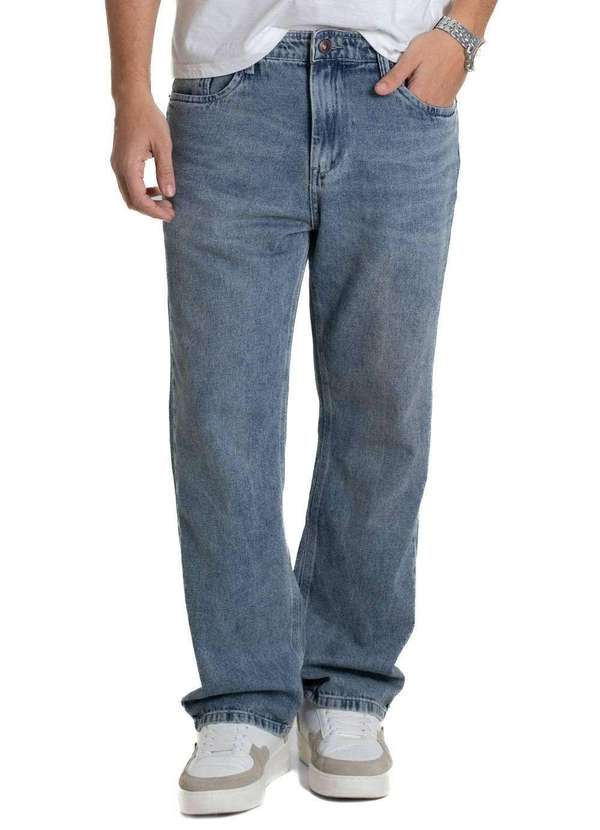 Sawary - Calça Jeans Sawary Baggy - 280263 Azul