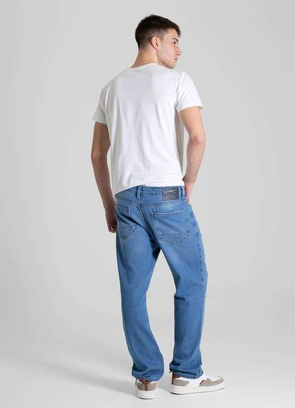 Sawary - Calça Jeans Sawary Baggy - 280496 Azul 4