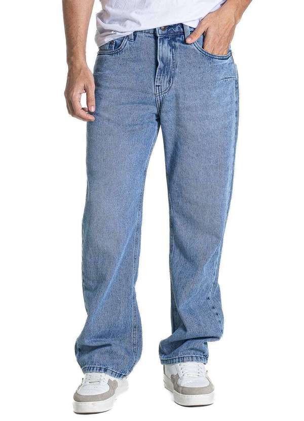 Sawary - Calça Jeans Sawary Baggy - 281429 Azul
