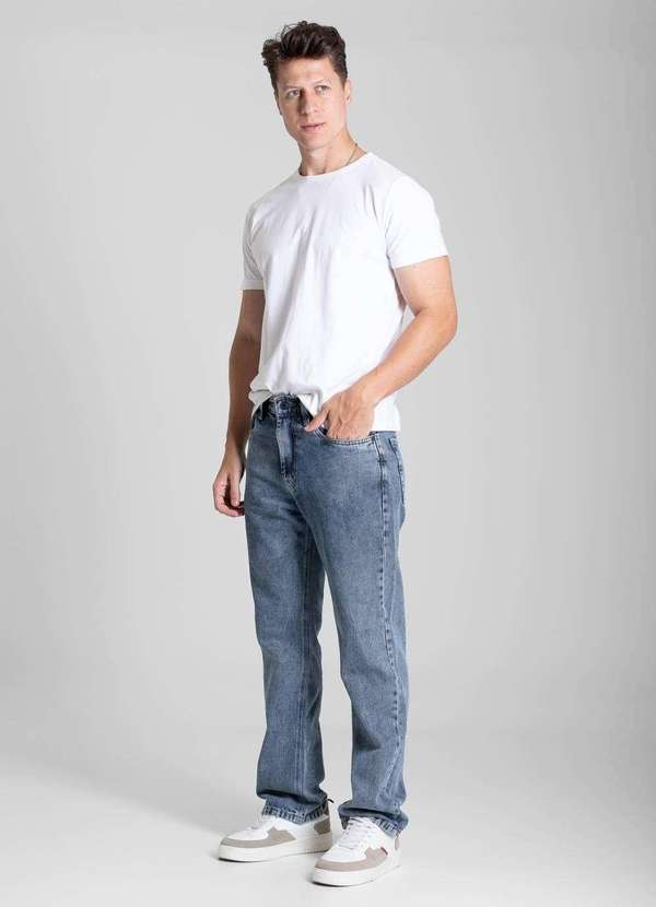 Sawary - Calça Jeans Sawary Baggy - 282016 Azul 3