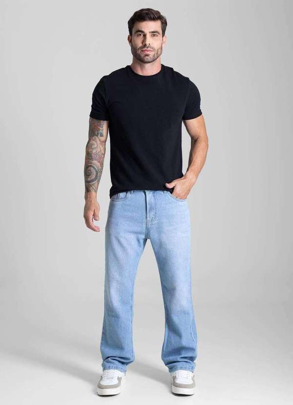 Sawary - Calça Jeans Sawary Baggy - 282115 Azul 2