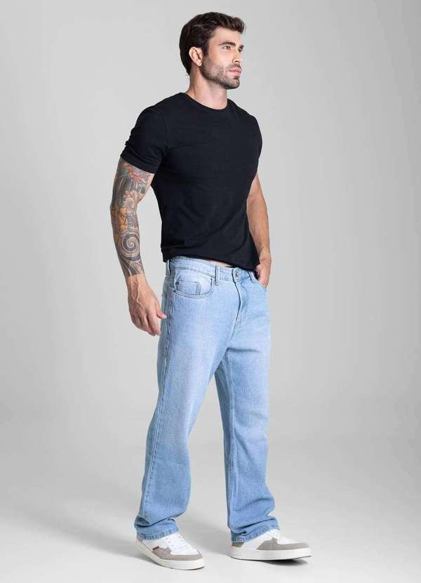 Sawary - Calça Jeans Sawary Baggy - 282115 Azul 3