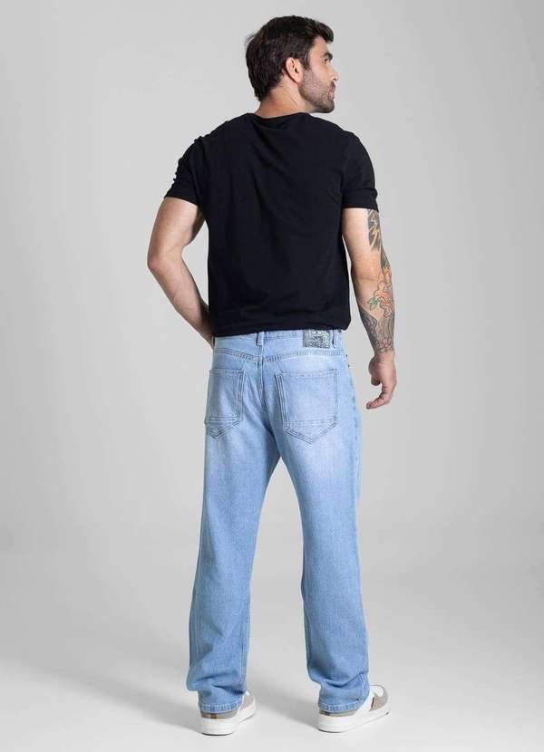 Sawary - Calça Jeans Sawary Baggy - 282115 Azul 4