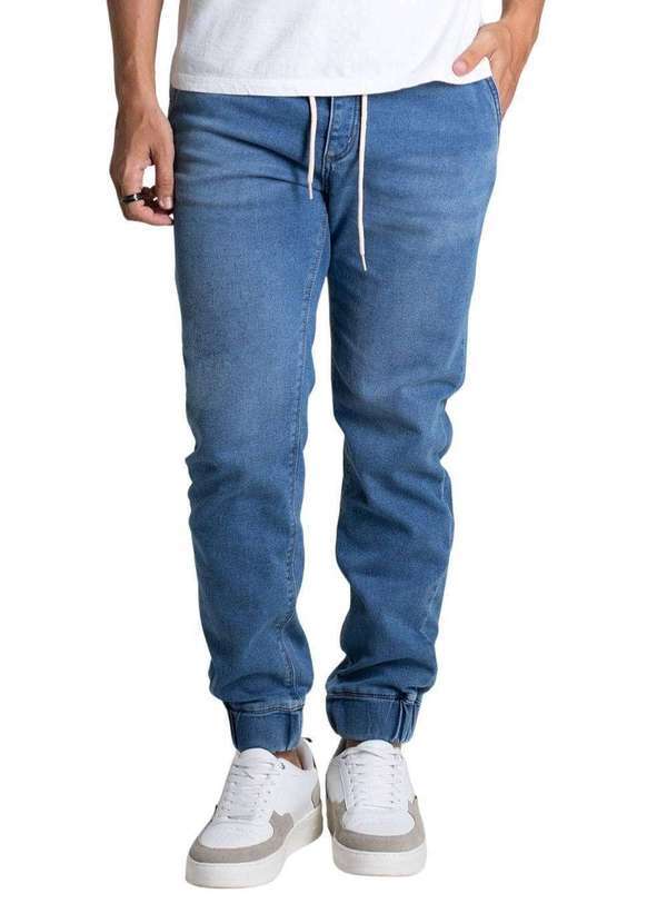 Sawary - Calça Jeans Sawary Jogger - 279081 Azul