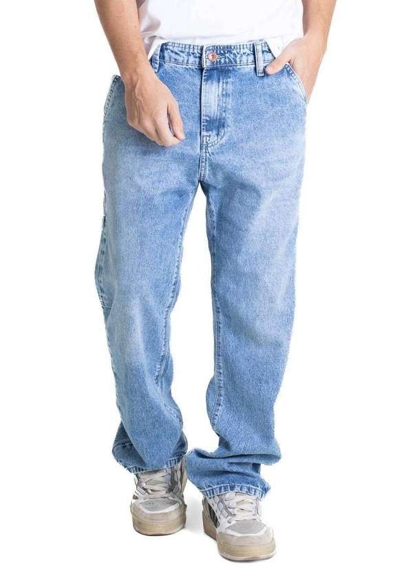 Sawary - Calça Jeans Sawary Relaxed - 280718 Azul