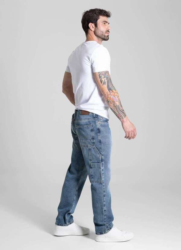 Sawary - Calça Jeans Sawary Relaxed - 281561 Azul 3