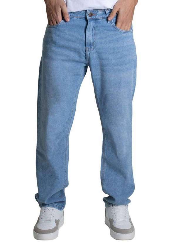 Sawary - Calça Jeans Sawary Relaxed Azul