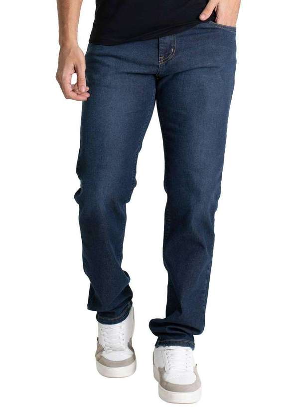 Sawary - Calça Jeans Sawary Reta - 280146 Azul