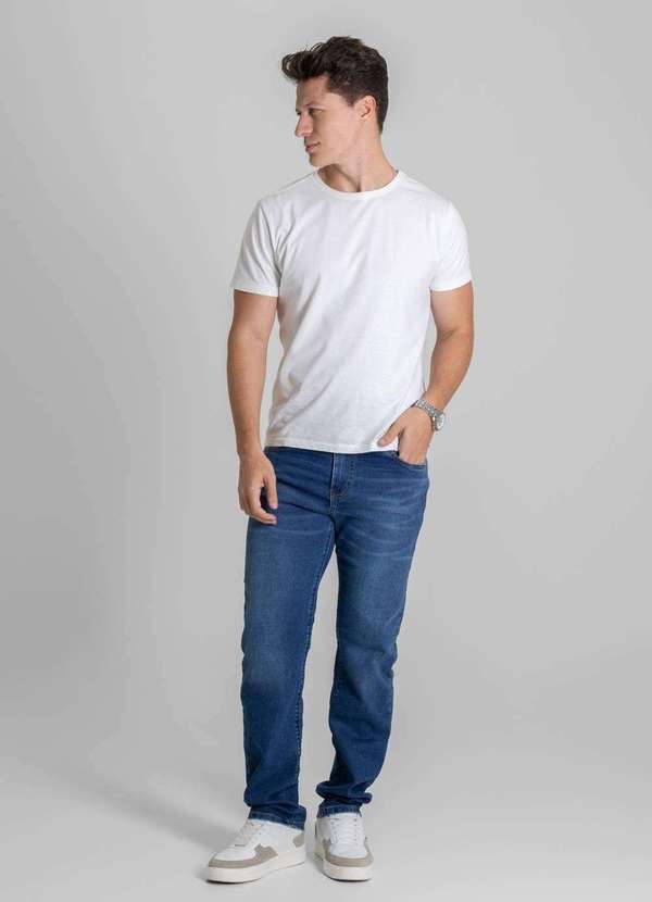 Sawary - Calça Jeans Sawary Reta - 280195 Azul 5