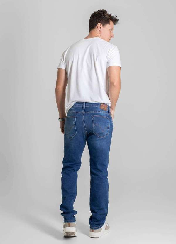 Sawary - Calça Jeans Sawary Reta - 280195 Azul 4