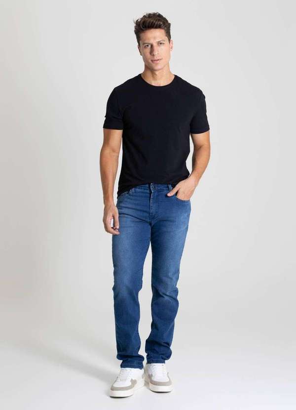 Sawary - Calça Jeans Sawary Reta - 280286 Azul 2