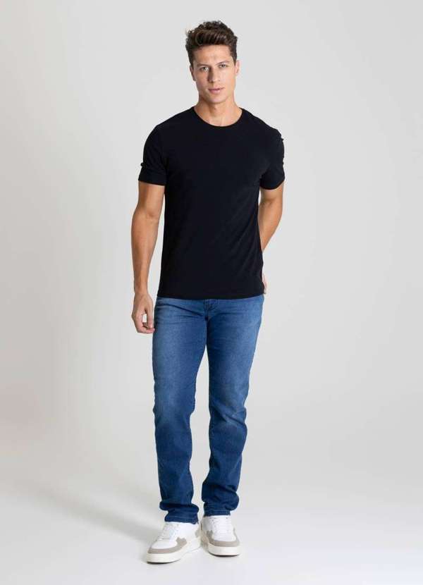 Sawary - Calça Jeans Sawary Reta - 280286 Azul 4