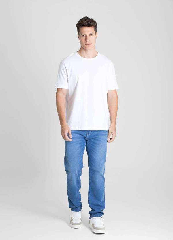 Sawary - Calça Jeans Sawary Reta - 280715 Azul 2