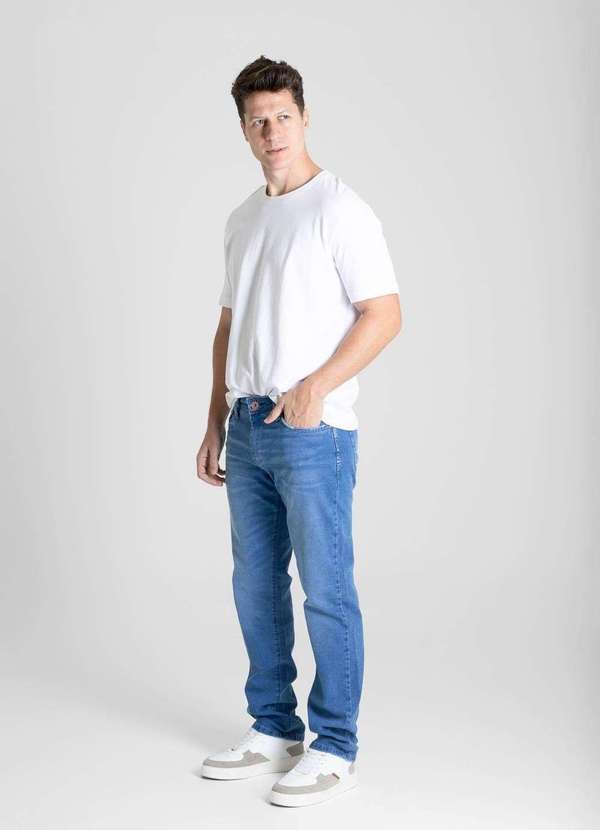 Sawary - Calça Jeans Sawary Reta - 280715 Azul 3