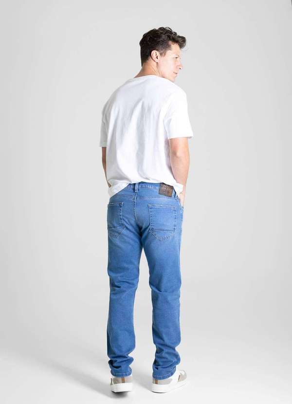 Sawary - Calça Jeans Sawary Reta - 280715 Azul 4