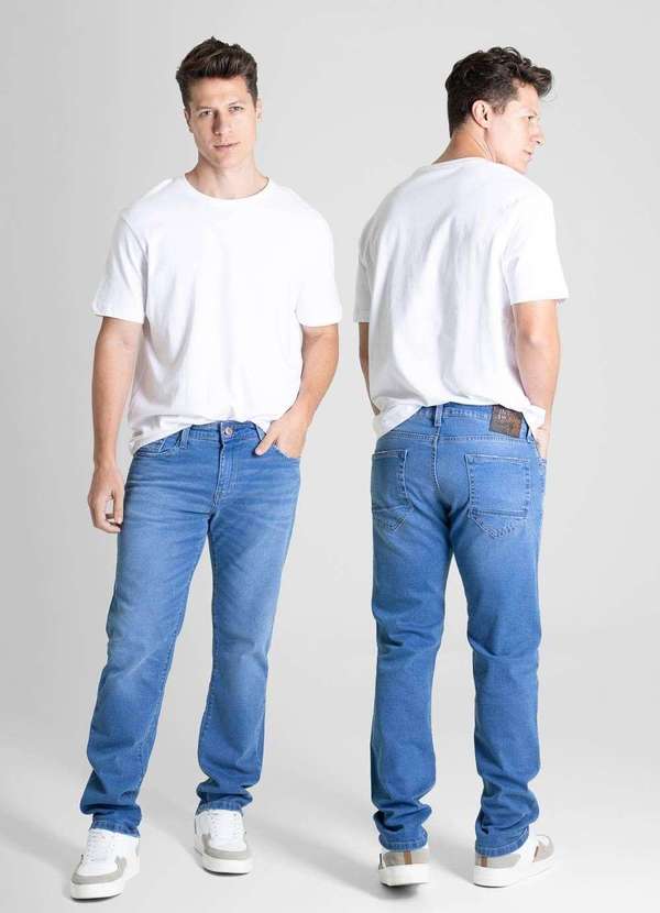 Sawary - Calça Jeans Sawary Reta - 280715 Azul 6