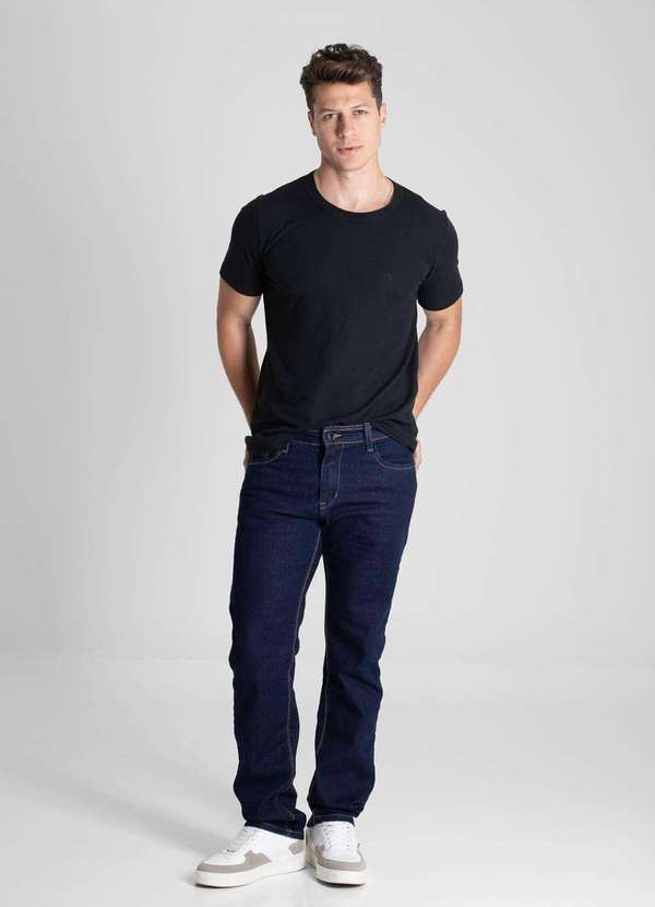 Sawary - Calça Jeans Sawary Reta - 280791 Azul 6