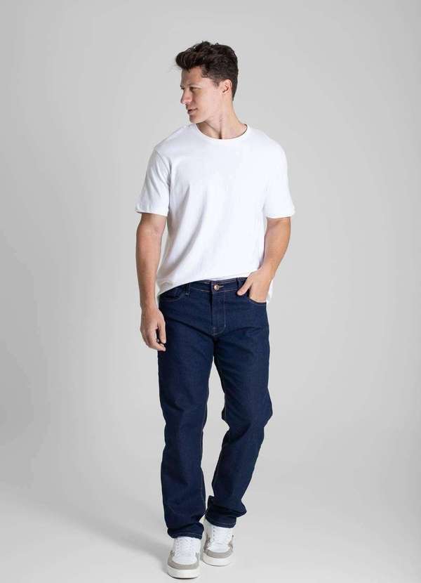 Sawary - Calça Jeans Sawary Reta - 280821 Azul 3