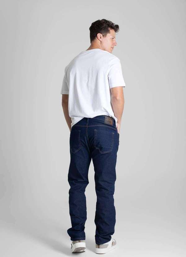 Sawary - Calça Jeans Sawary Reta - 280821 Azul 4