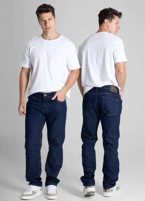 Sawary - Calça Jeans Sawary Reta - 280821 Azul 6